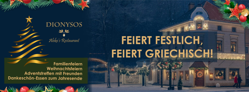 Dionysos Weihnachten